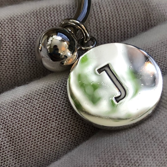 Tiffany & Co “J” Alphabet Key Ring - Picture 5 of 6